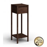 KATMANDU MEBLE - CAMPI Stolik z szufladą wysoki | Tabacco | KULCA14T